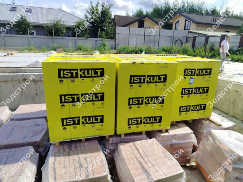Газобетонные блоки Istkult Егорьевск D500 625х300х200 стеновые